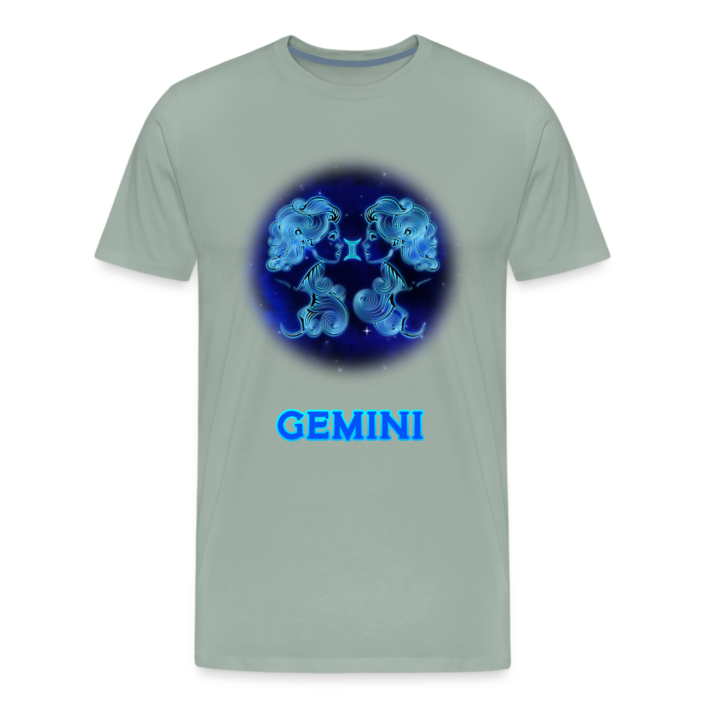 Men's Gemini Premium T-Shirt - steel green