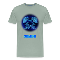 Thumbnail for Men's Gemini Premium T-Shirt - steel green