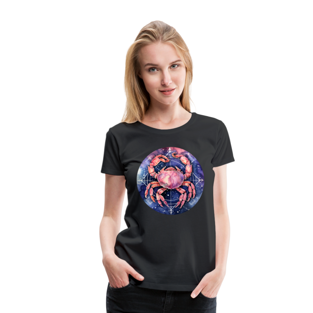 Women’s Mythical Cancer Premium T-Shirt - black