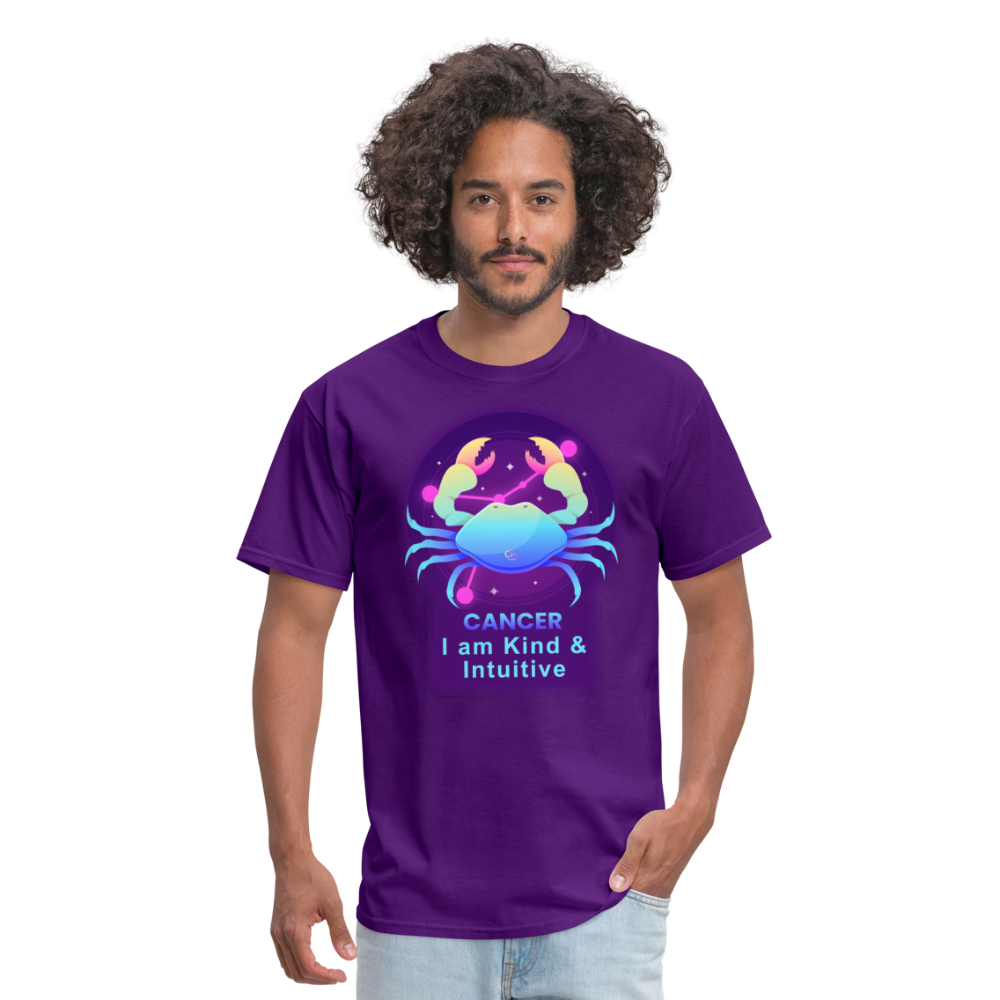 Men's Neon Cancer Classic T-Shirt - purple