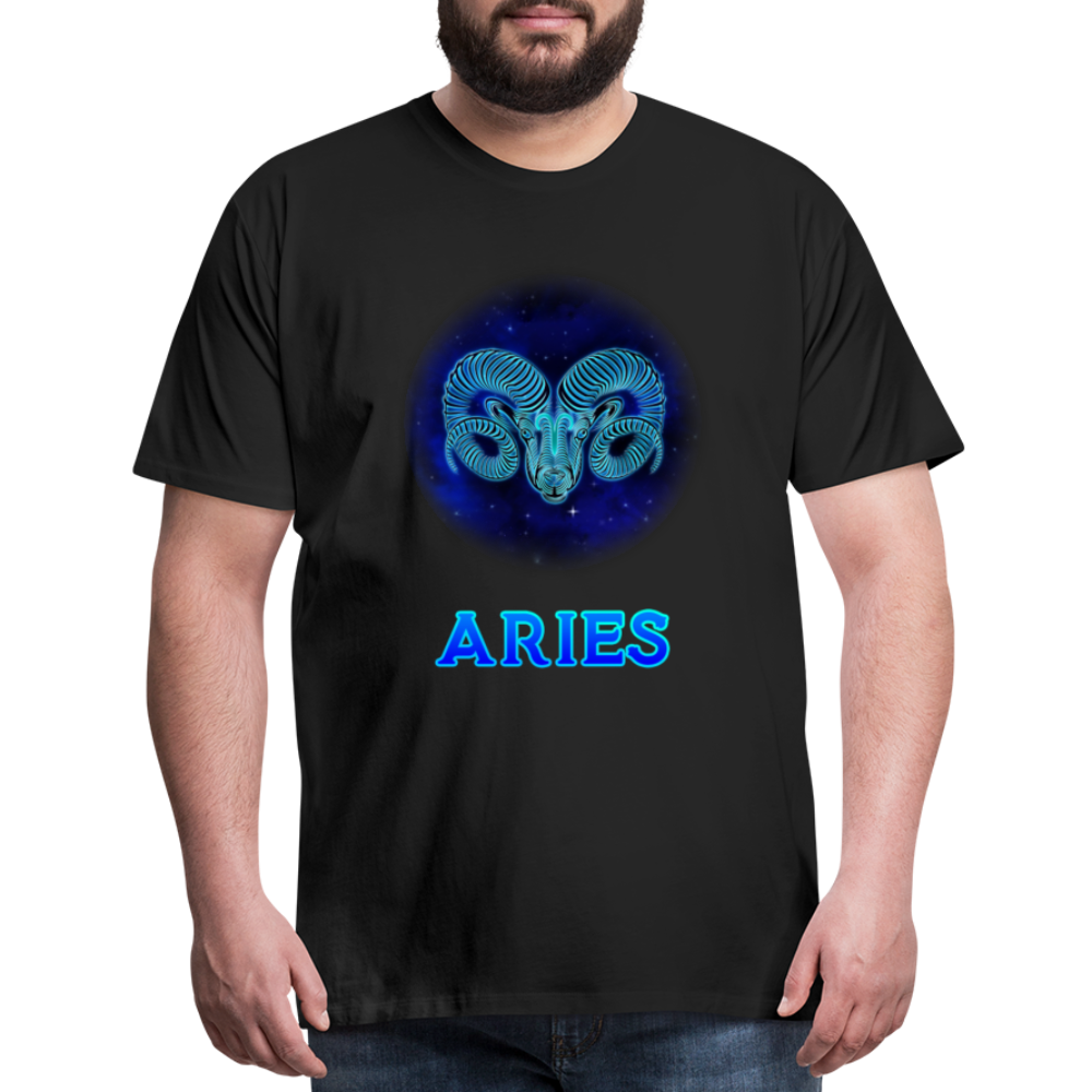 Men's Aries Premium T-Shirt - black