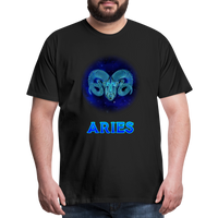 Thumbnail for Men's Aries Premium T-Shirt - black