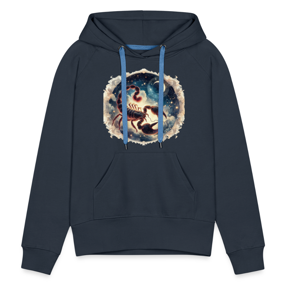 Women’s Mythical Scorpio Premium Hoodie - navy