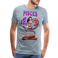 Thumbnail for Men's Astral Pisces Premium T-Shirt - heather ice blue