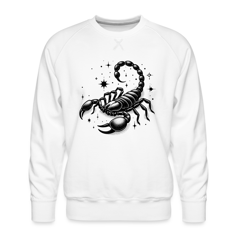 Men’s Magic Scorpio Premium Sweatshirt - white