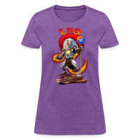 Thumbnail for Astral Leo Women's T-Shirt - purple heather