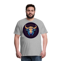 Thumbnail for Men's Magic Taurus Premium T-Shirt - heather gray