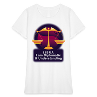 Thumbnail for Women's Glow Libra T-Shirt - white