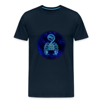 Thumbnail for Men's Scorpio Premium T-Shirt - deep navy