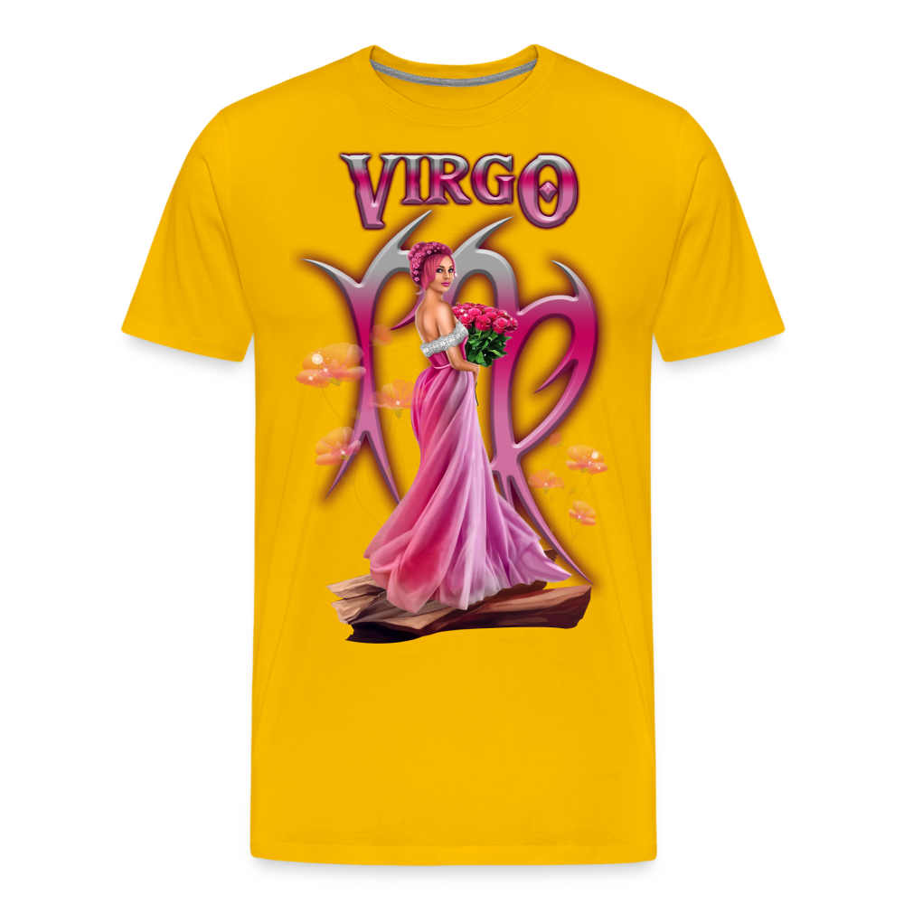 Men's Astral Virgo Premium T-Shirt - sun yellow