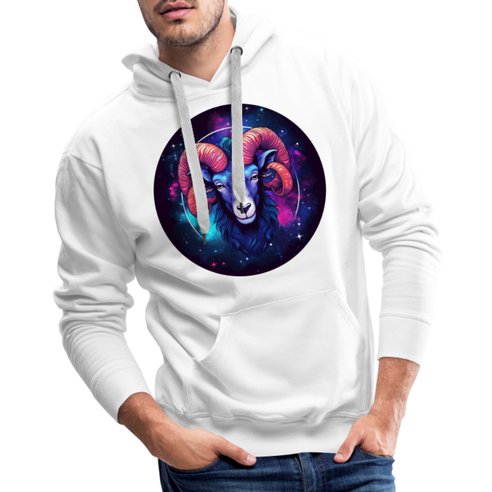 Men’s Magic Aries Premium Hoodie - white