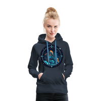 Thumbnail for Women’s Magic Sagittarius Premium Hoodie - navy