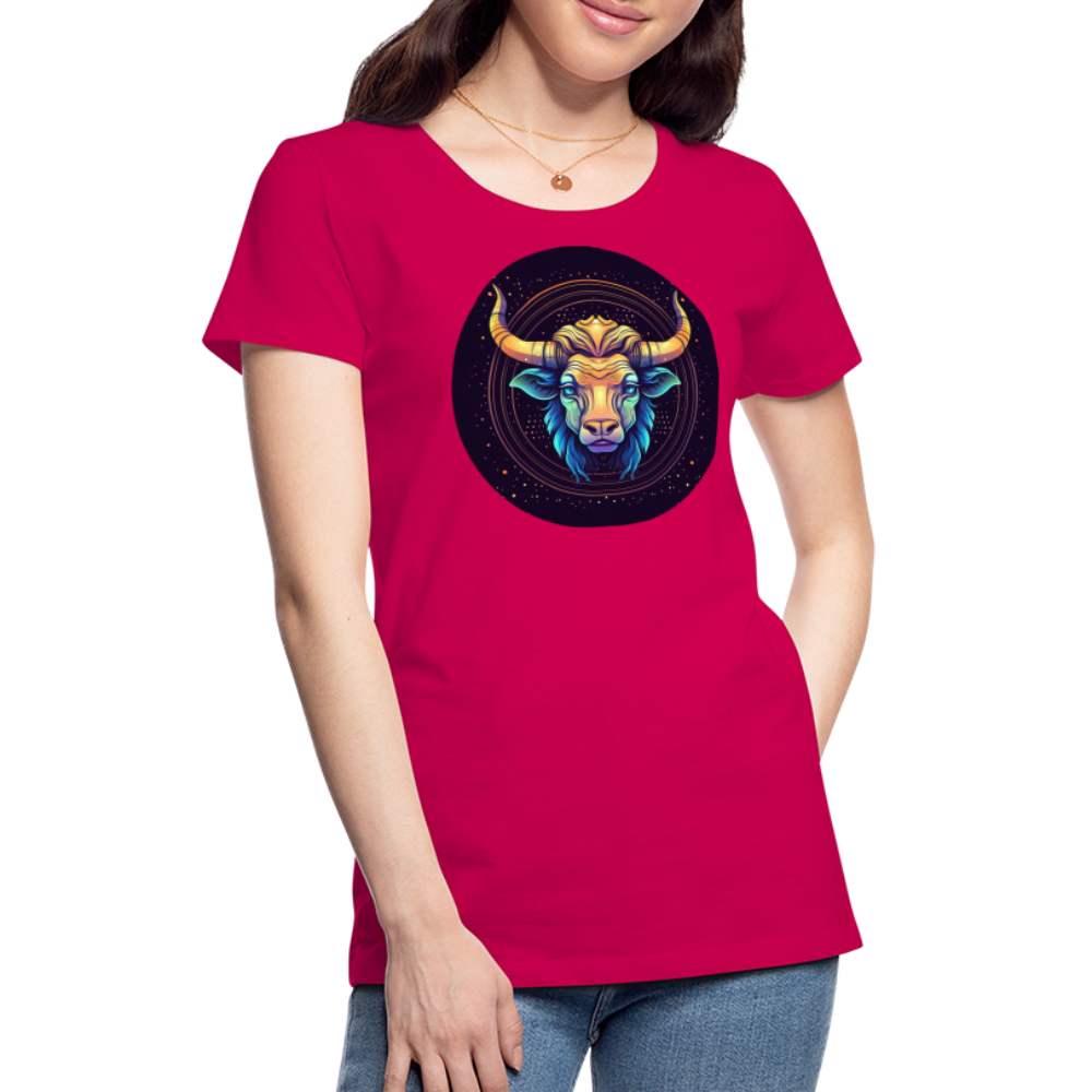 Women’s Magic Taurus Premium T-Shirt - dark pink