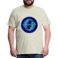 Thumbnail for Men's Pisces Premium T-Shirt - heather oatmeal