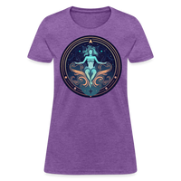 Thumbnail for Women's Mystic Aquarius T-Shirt - purple heather