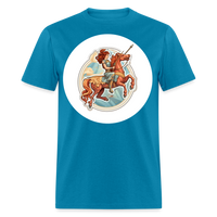 Thumbnail for Men's Symbol Sagittarius Classic T-Shirt - turquoise