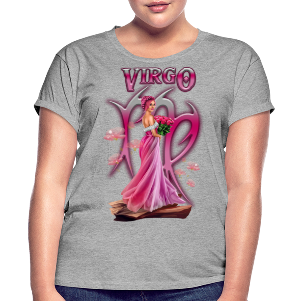 Women's Astral Virgo Relaxed Fit T-Shirt - heather gray