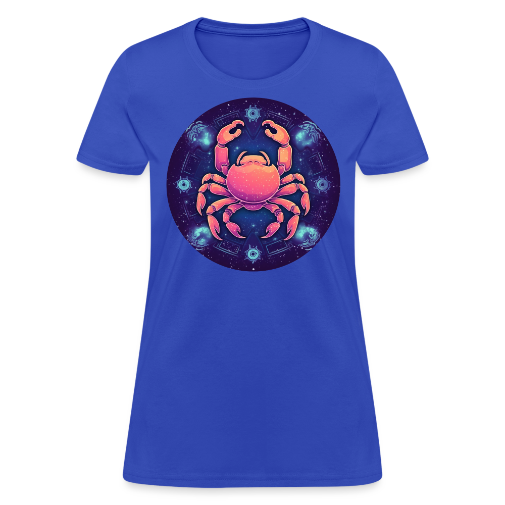 Women's Magic Cancer T-Shirt - royal blue