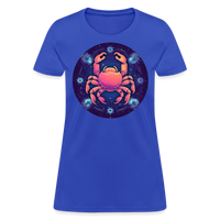 Thumbnail for Women's Magic Cancer T-Shirt - royal blue