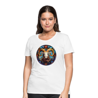 Thumbnail for Women’s Mosaic Aries Premium T-Shirt - white