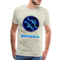 Thumbnail for Men's Sagittarius Premium T-Shirt - heather oatmeal