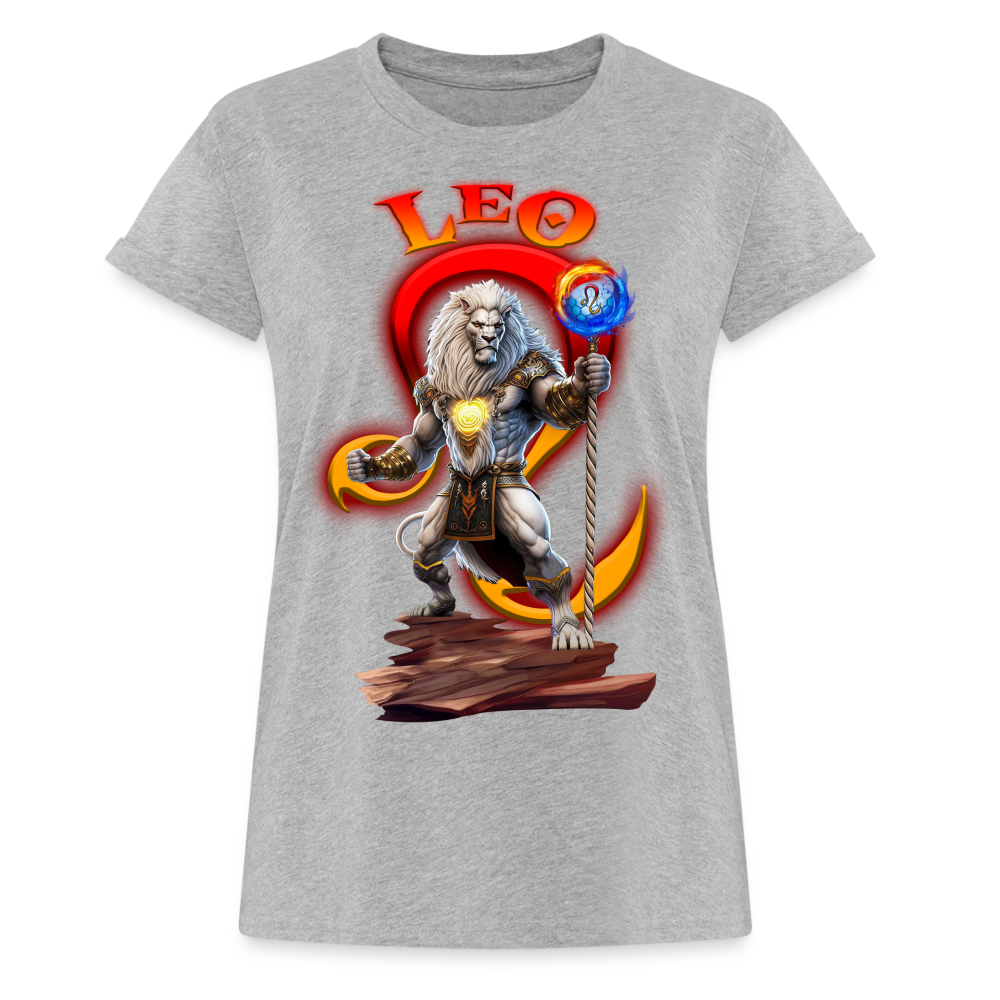 Women's Astral Leo Relaxed Fit T-Shirt - heather gray