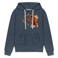 Thumbnail for Women’s Mythical Sagittarius Premium Hoodie - heather denim