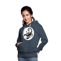 Thumbnail for Women’s Magic Scorpio Premium Hoodie - heather denim