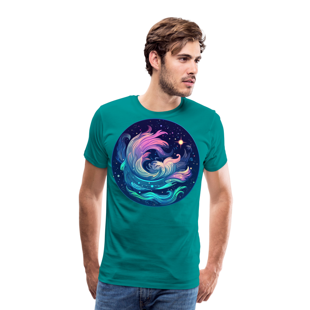 Men's Magic Aquarius Premium T-Shirt - teal