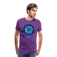 Thumbnail for Men's Leo Premium T-Shirt - purple