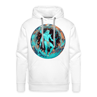 Thumbnail for Men’s Mythical Aquarius Premium Hoodie - white