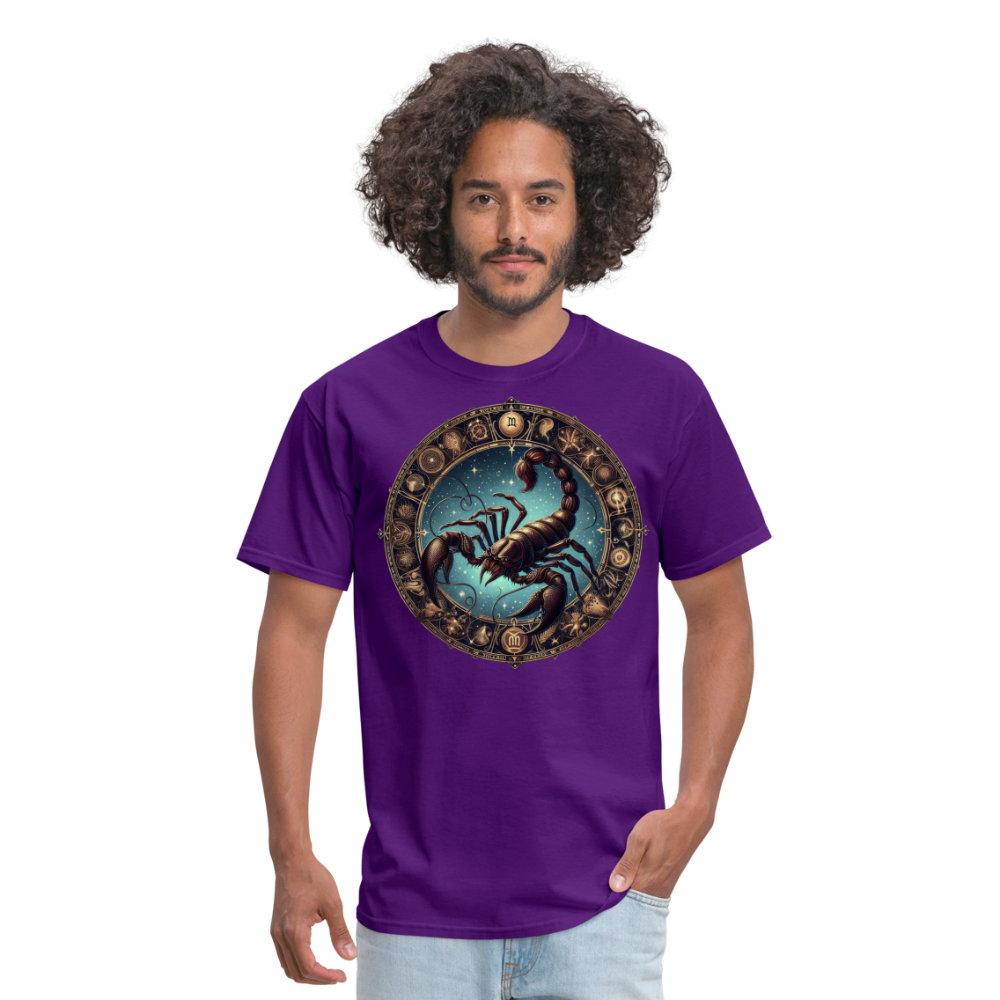 Men's Mythical Scorpio Classic T-Shirt - purple