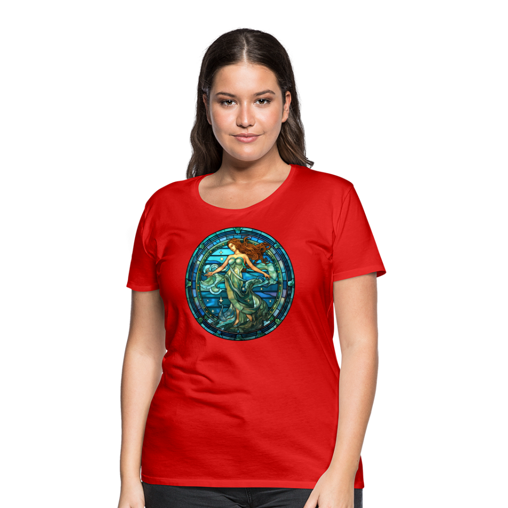 Women’s Mosaic Aquarius Premium T-Shirt - red