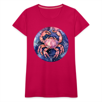 Thumbnail for Women’s Mythical Cancer Premium T-Shirt - dark pink