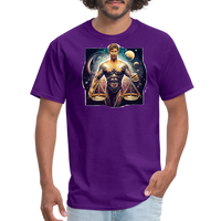 Thumbnail for Men's Mythical Libra Classic T-Shirt - purple