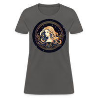 Thumbnail for Women's Mystic Virgo T-Shirt - charcoal