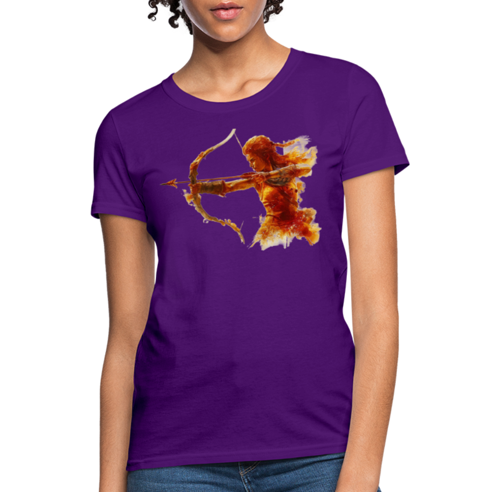 Women's Mythical Sagittarius T-Shirt - purple