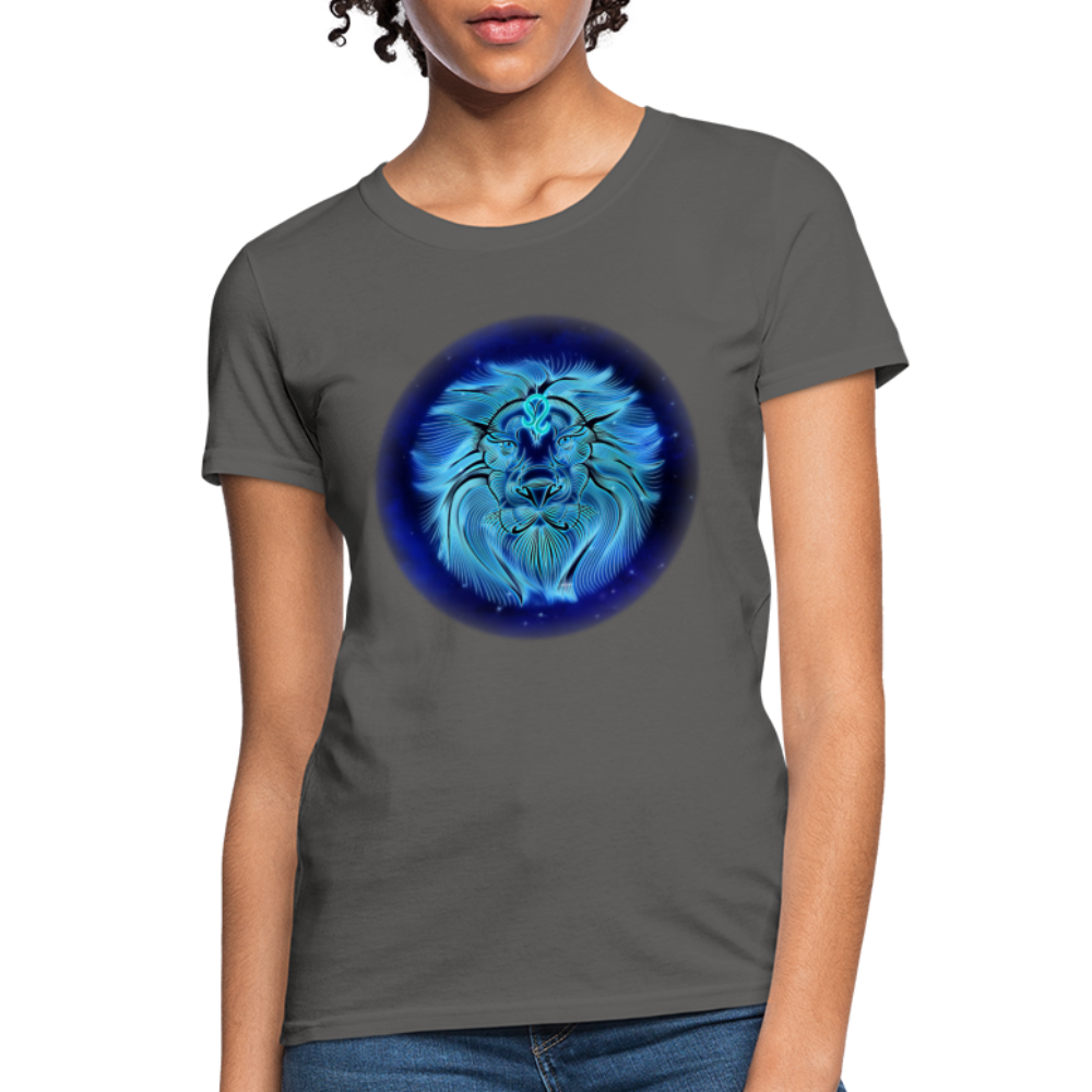 Women's Stellar Leo T-Shirt - charcoal