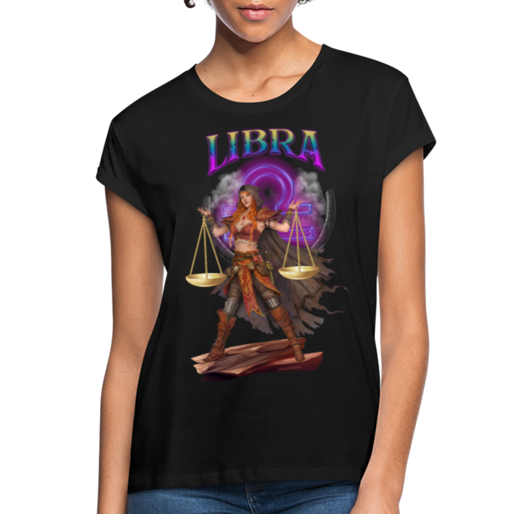 Women's Astral Libra Relaxed Fit T-Shirt - black