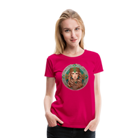 Thumbnail for Women’s Mythical Virgo Premium T-Shirt - dark pink