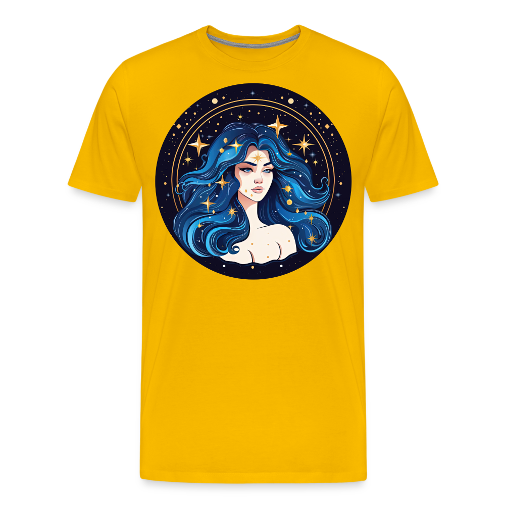 Men's Magic Virgo Premium T-Shirt - sun yellow