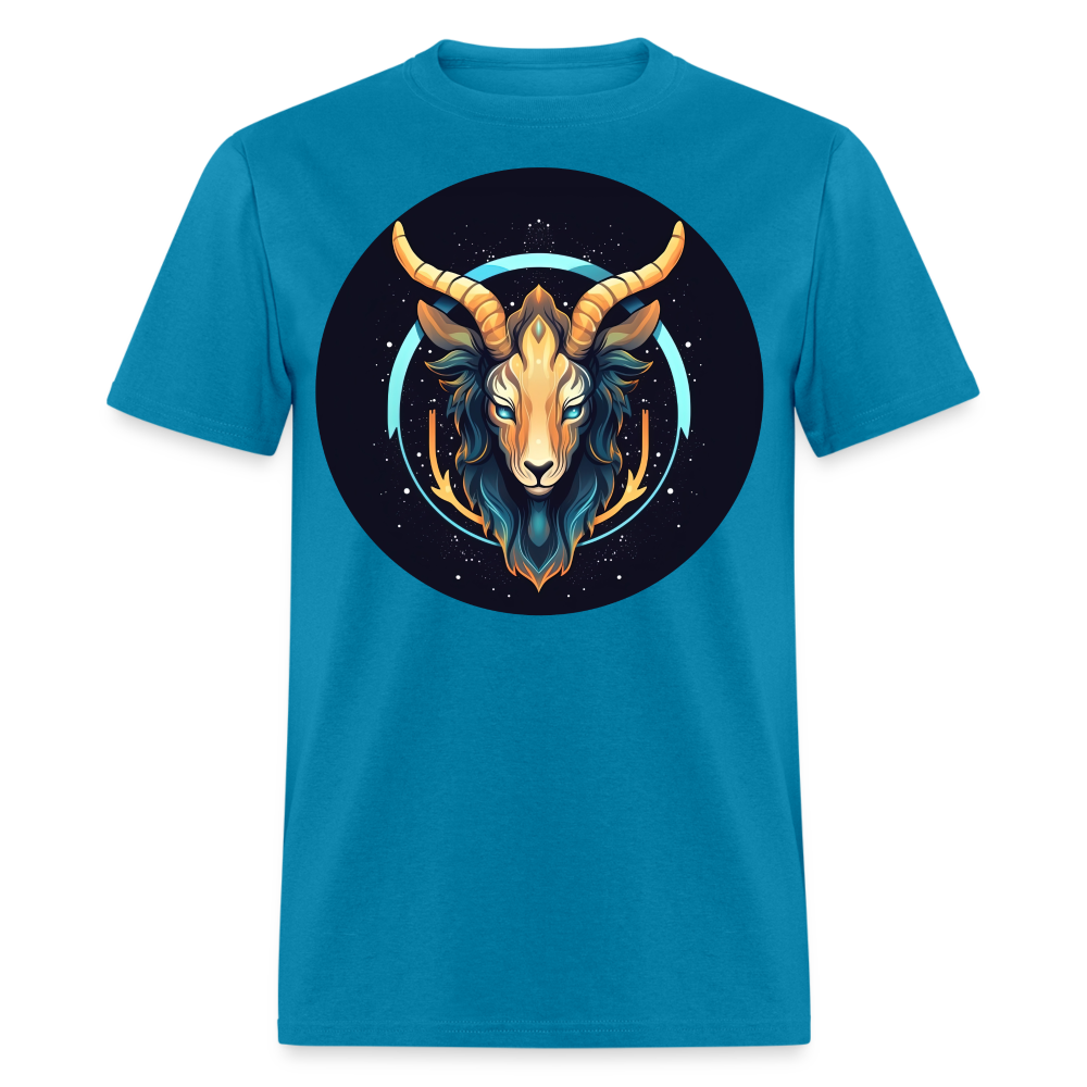 Men's Mystic Capricorn Classic T-Shirt - turquoise