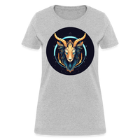 Thumbnail for Women's Mystic Capricorn T-Shirt - heather gray