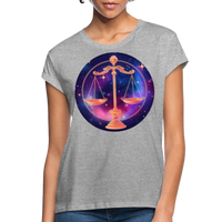 Thumbnail for Women's Magic Libra Relaxed Fit T-Shirt - heather gray