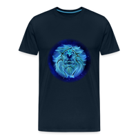 Thumbnail for Men's Leo Premium T-Shirt - deep navy