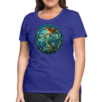 Thumbnail for Women’s Mosaic Aquarius Premium T-Shirt - royal blue