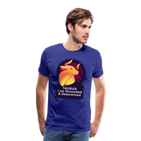 Thumbnail for Men's Glow Taurus Premium T-Shirt - royal blue