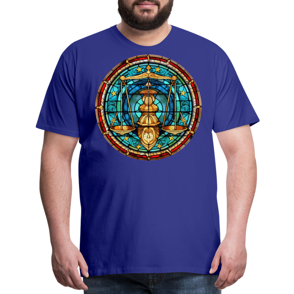 Men's Mosaic Libra Premium T-Shirt - royal blue