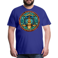 Thumbnail for Men's Mosaic Libra Premium T-Shirt - royal blue