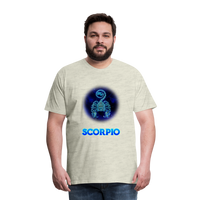 Thumbnail for Men's Scorpio Premium T-Shirt - heather oatmeal